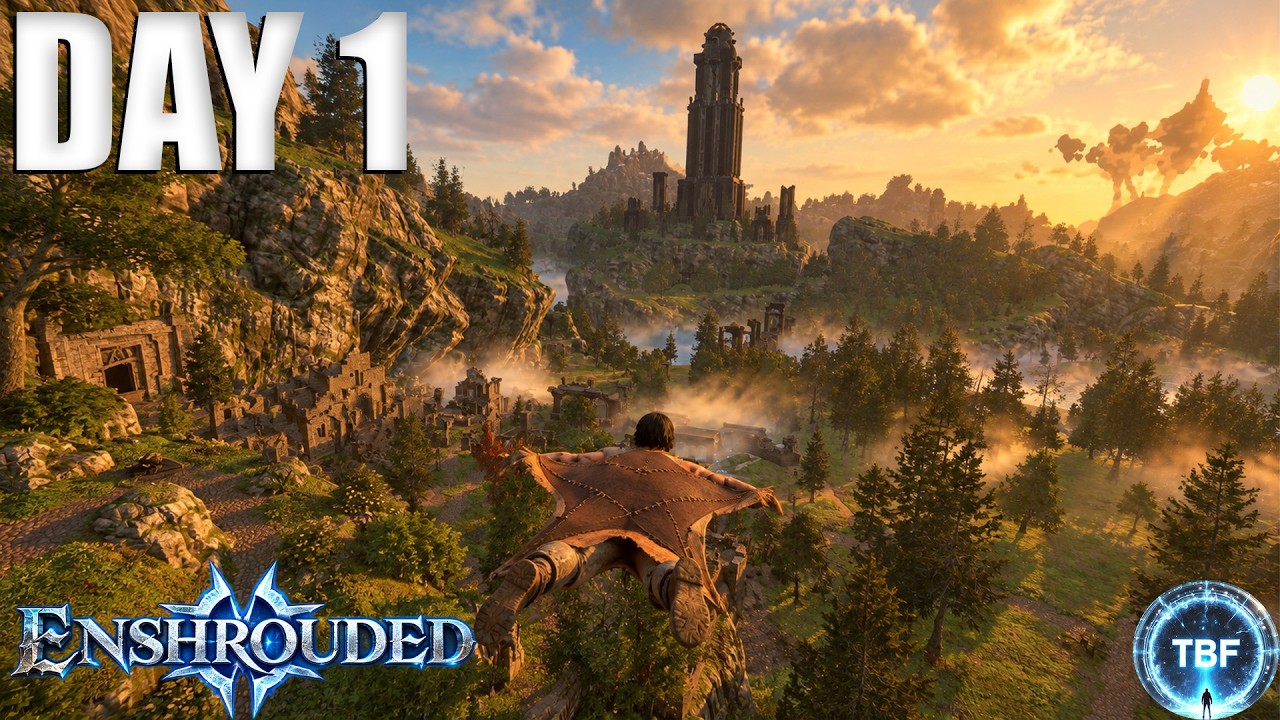 Enshrouded 1.0 &ndash; Our First Journey Into the SHROUD! | Day 1