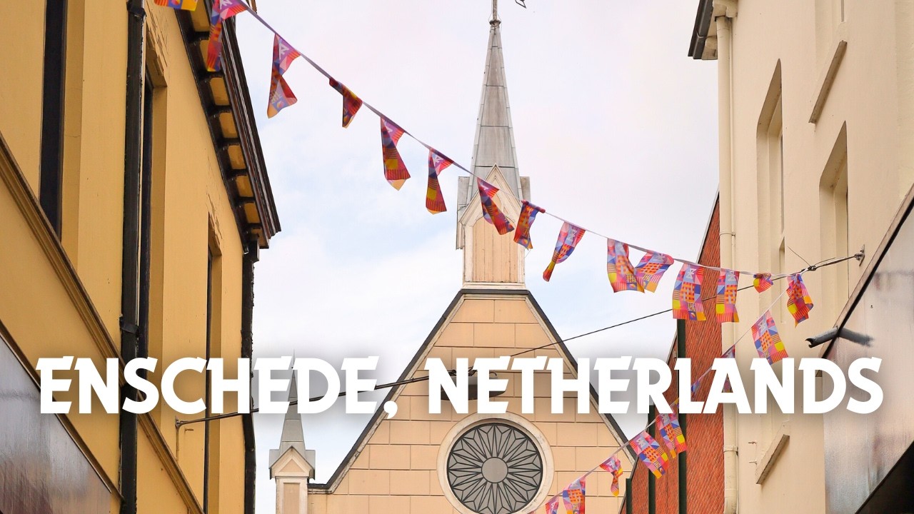 Enschede Netherlands Walking Tour 4K 🇳🇱 | Explore Dutch City | Eurotrip