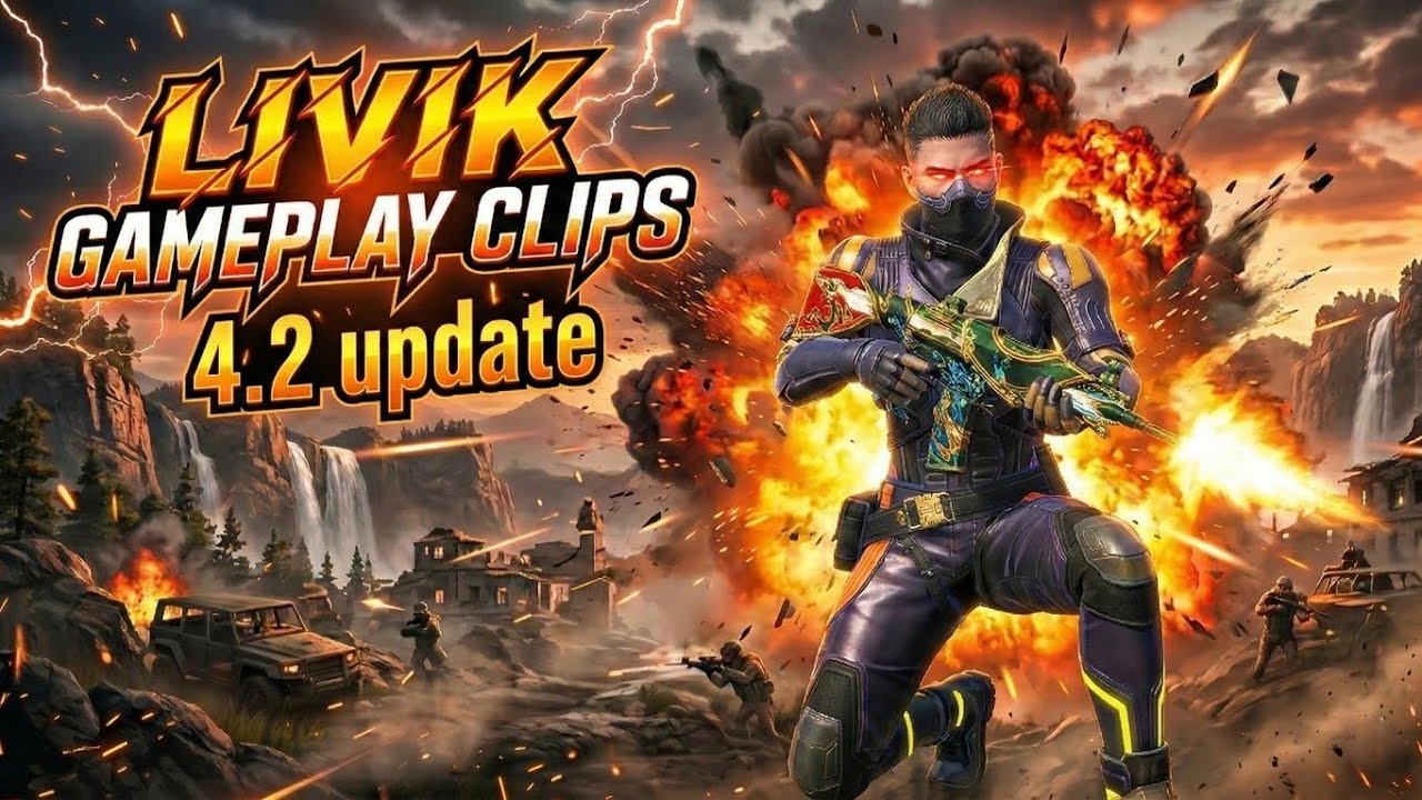 BGMI Livik Gameplay Clips | 4.2 Update Highlights | #bgmi #pubgmobile #gaming 