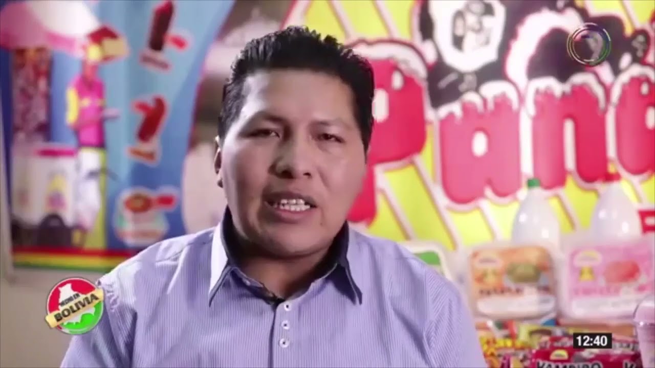 VISITA INDUSTRIAL HELADOS PANDA POR BOLIVIA TV
