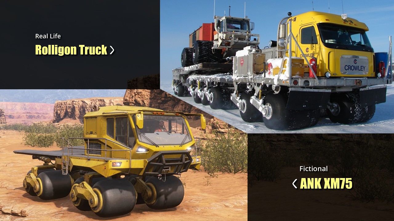 Expeditions A Mudrunner Game Trucks VS Real Trucks