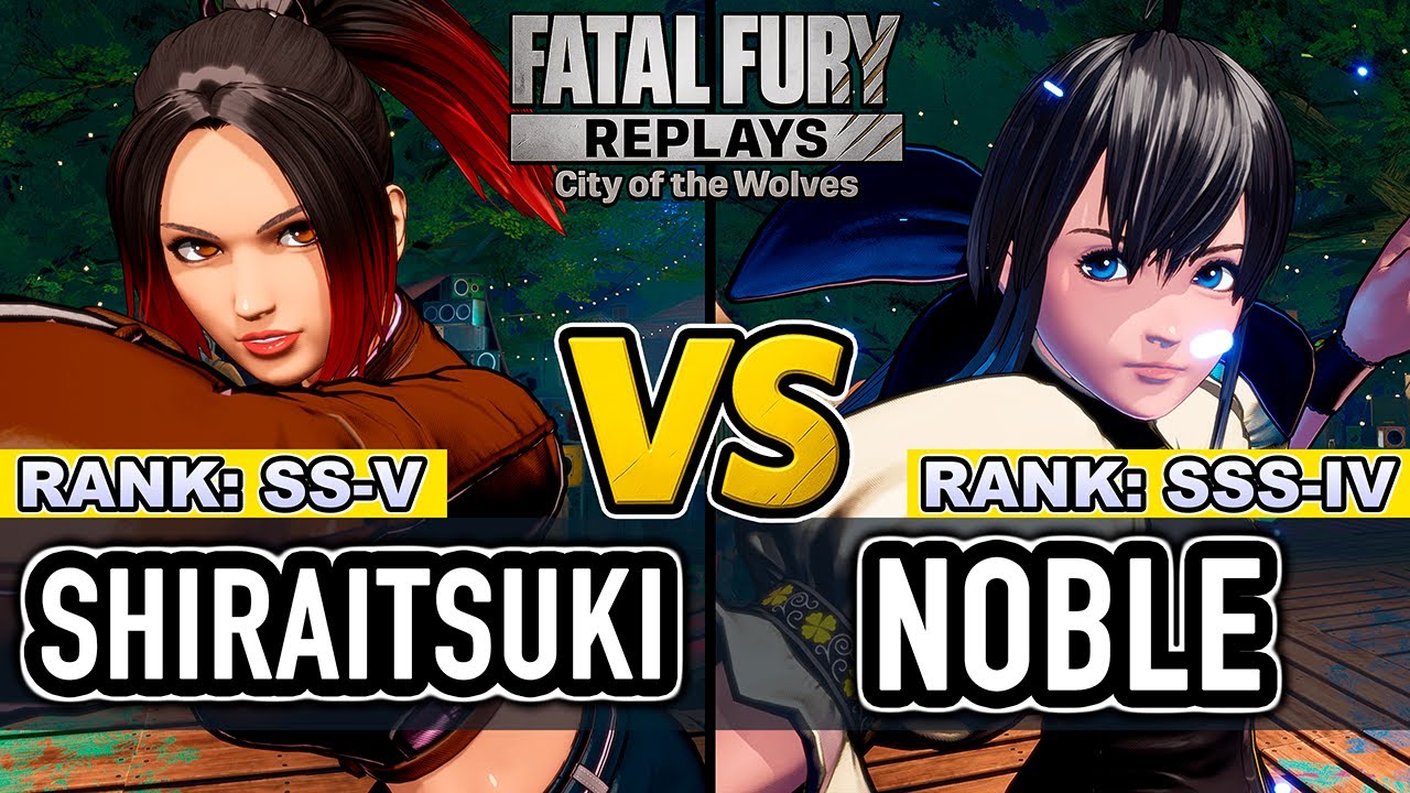 FF COTW ▰ SHIRAITSUKI (Mai) vs NOBLE (Hotaru) ▰ Fatal Fury CotW High Level Gameplay
