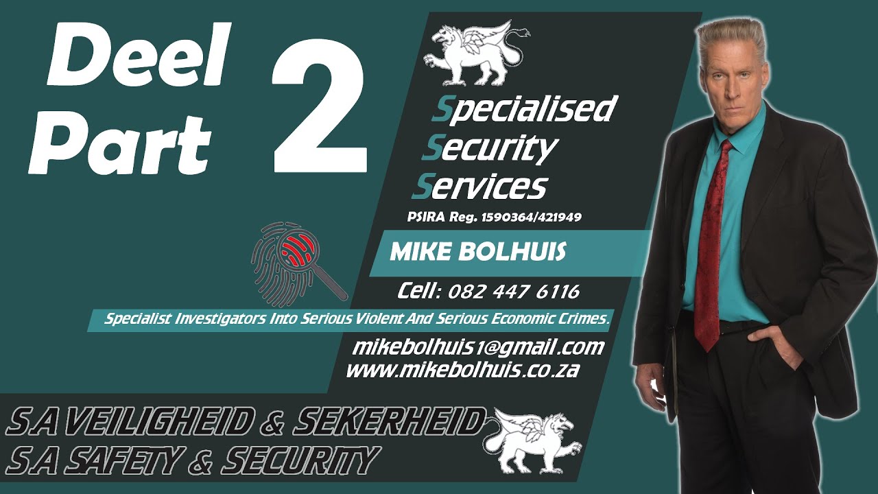 Deel 2: Mike Bolhuis bespreek oplossings vir VEILIGHEID & SEKERHEID in SA - Vraag en Antwoord Sessie