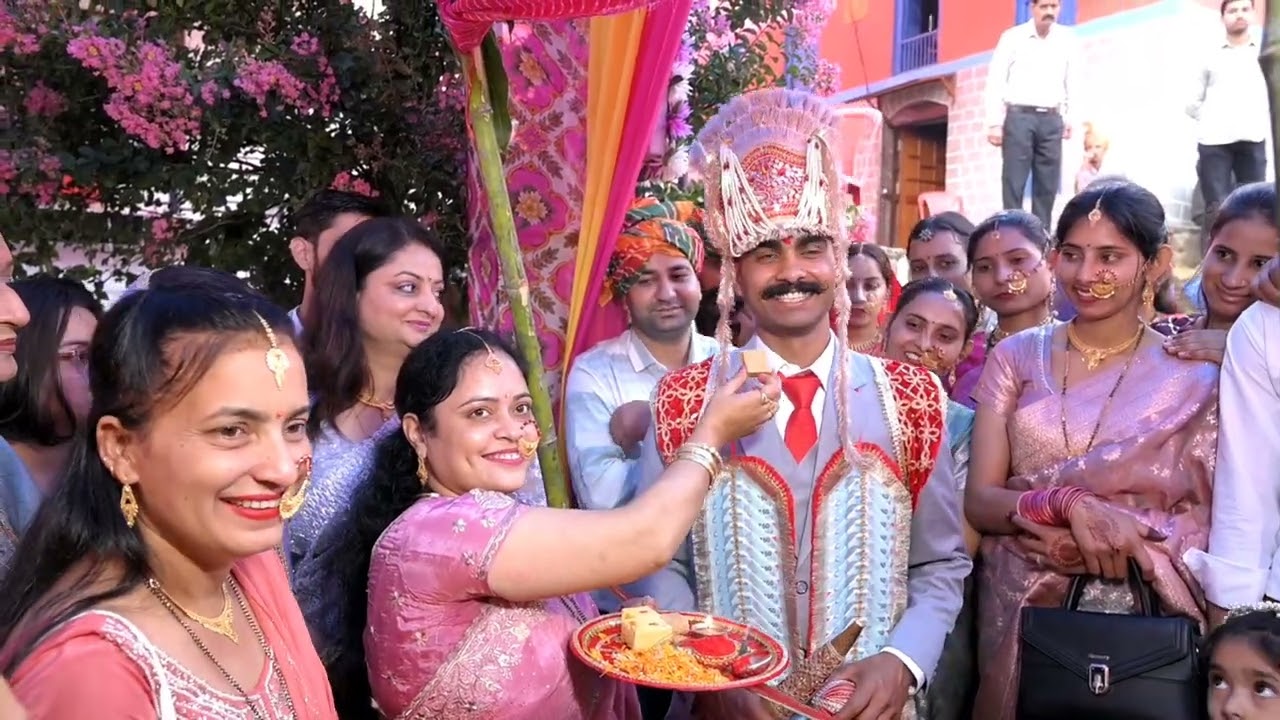 Himachali Shaadi Moments | Pahadi Shaadi 2025 | Ribbon Cutting Rasam 