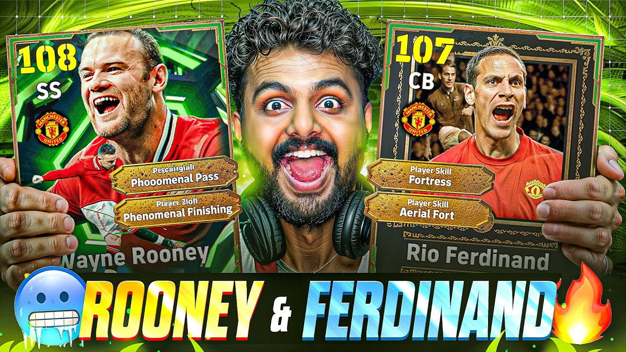 107 WAYNE ROONEY IS JUST AVERAGE?🧐 | 106 RIO FERDINAND IS A BEAST🥵 | MANCHESTER UNITED EPICS REVIEW🔥