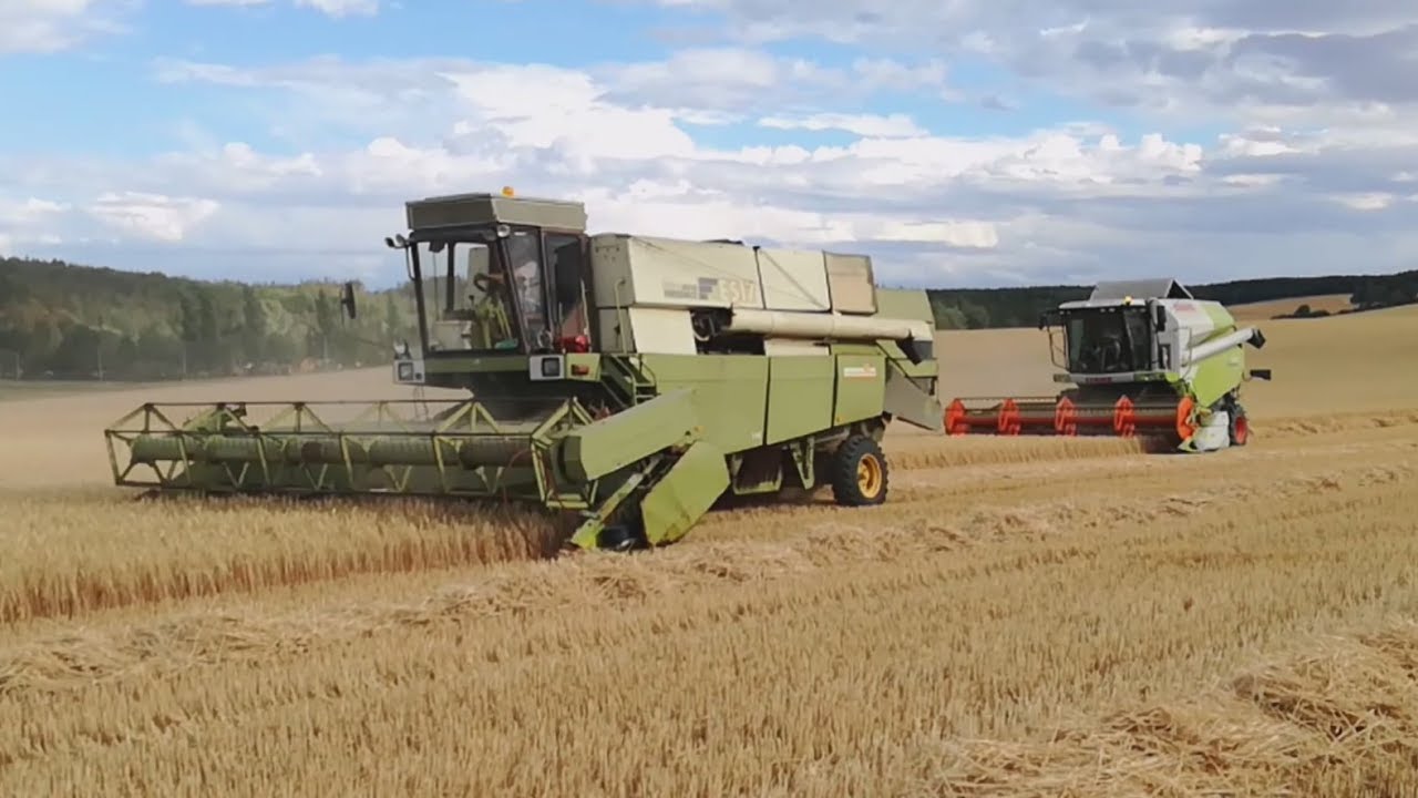 Žňov&aacute; TOUR #7 | Fortschritt E517 & Claas Tucano 320