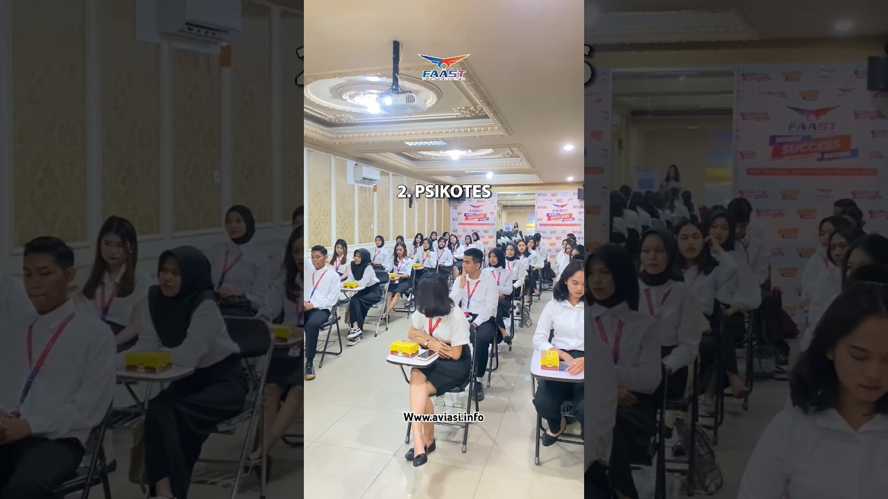 Tes Pramugari FAAST Penerbangan Apa Aja?