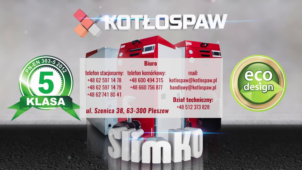 Kompaktowy kocioł pelletowy slimKo