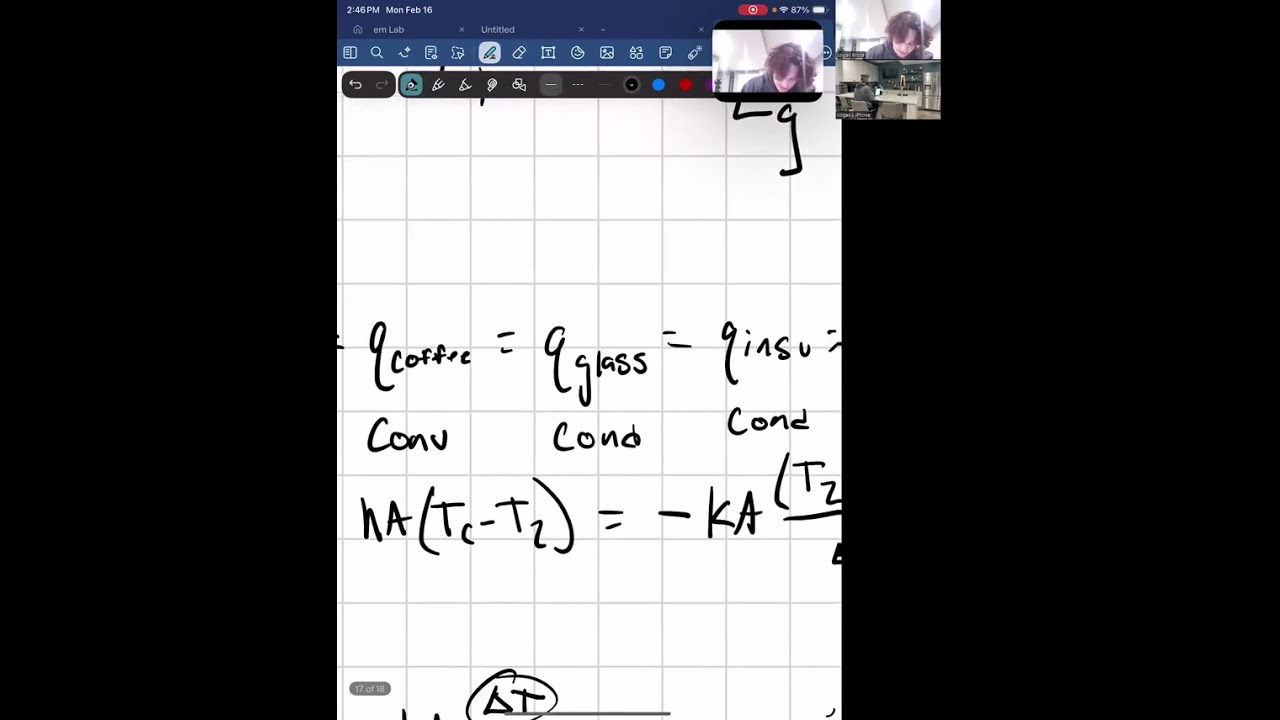 Deriving Expressions for Overall Thermal Resistance in Series and Parallel.