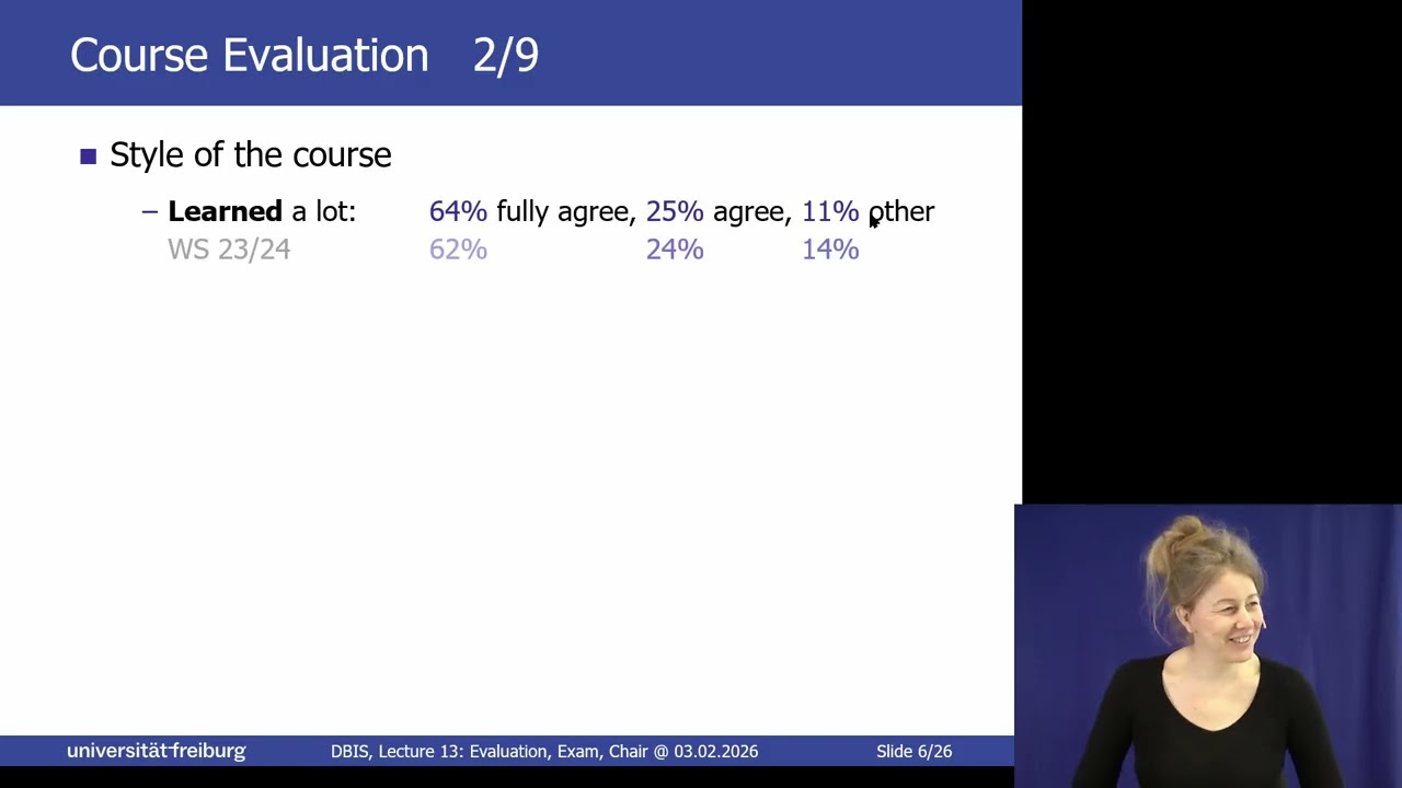 Databases and Information Systems WS 25/26, Lecture 13