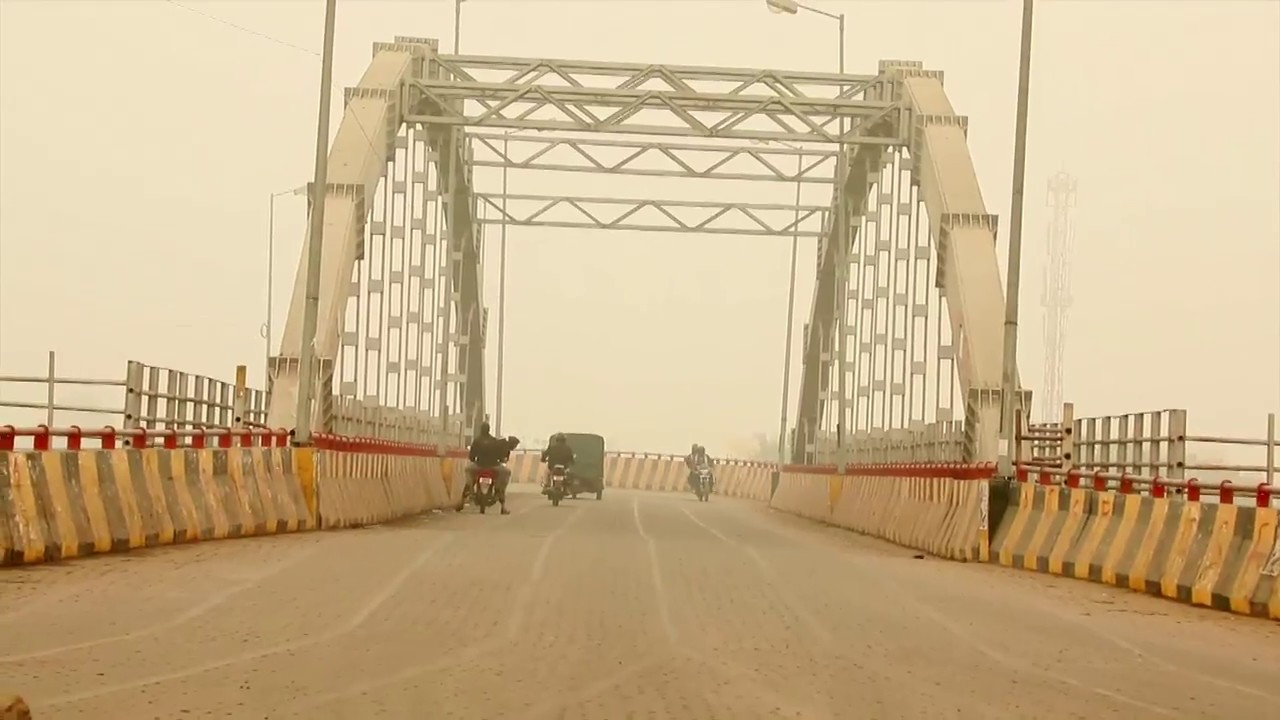Overbridge at Begusarai City in Bihar
