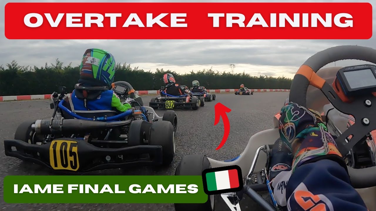 OVERTAKE TRAINING - Italy Finals (IAME iGames)