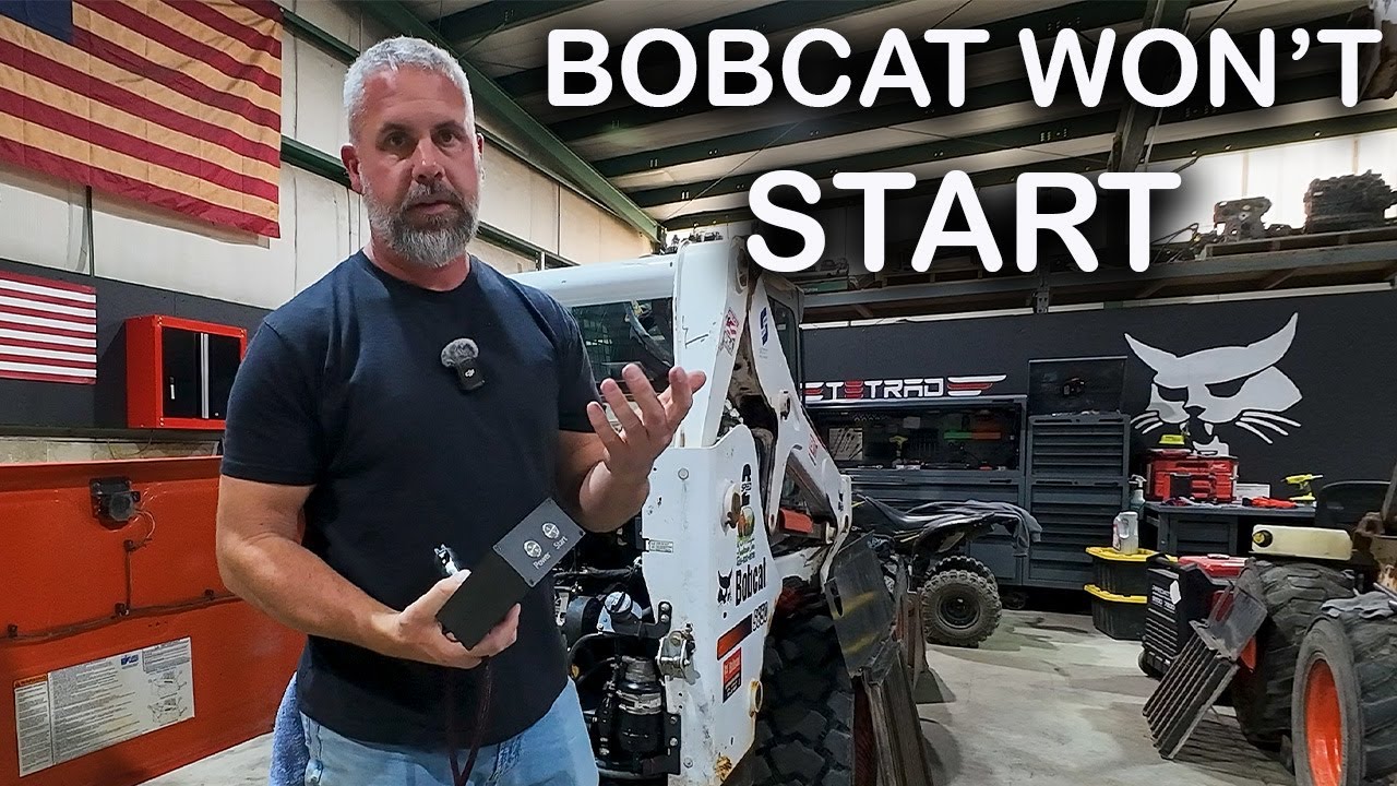 Bobcat не заводится. Устранение неисправностей топливной системы.