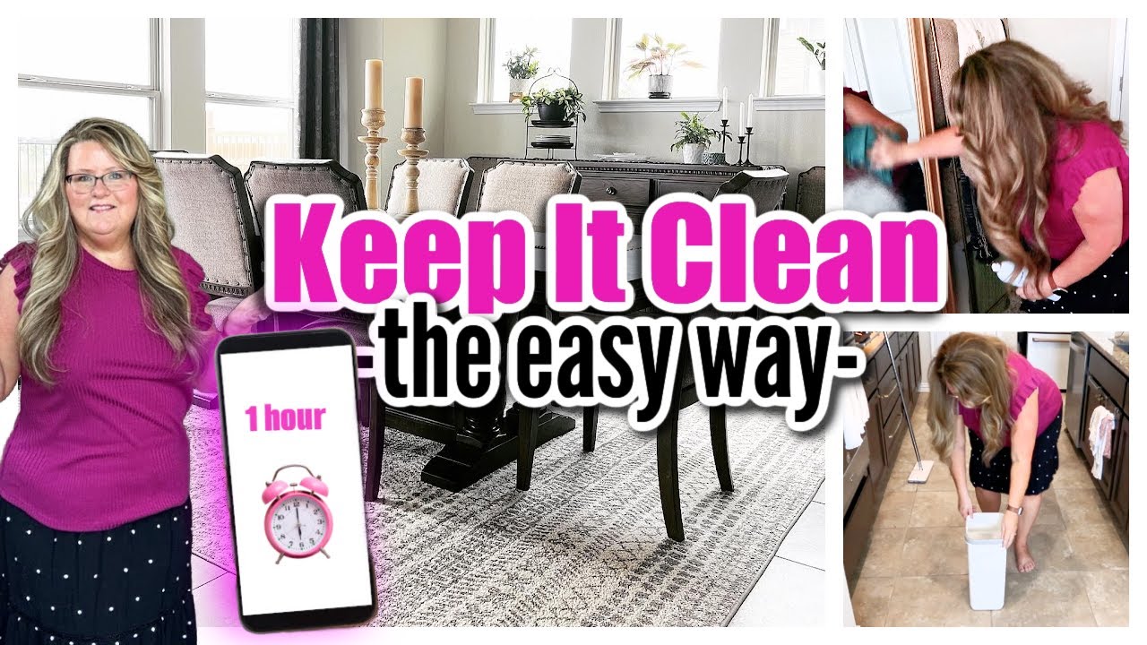How I Keep My House Clean | Weekly Cleaning Routine in Just 1 Hour