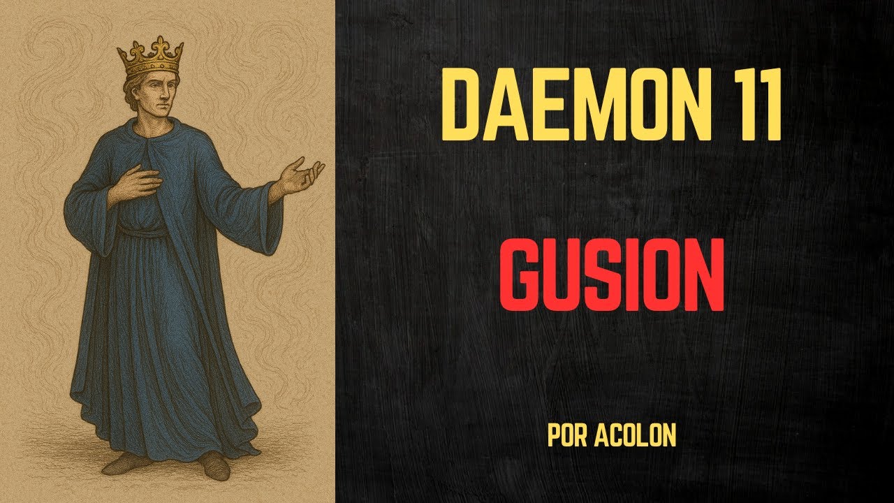 Daemon 11 - Gusion - O Senhor da Reconciliação #gusion #daemons #kabbalah #magia #tarot #tarô