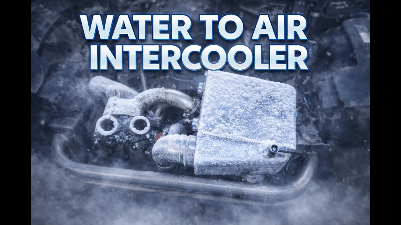 Building my Turbo C5 Charge system. Water to air intercooler. Corvette drift build part 19