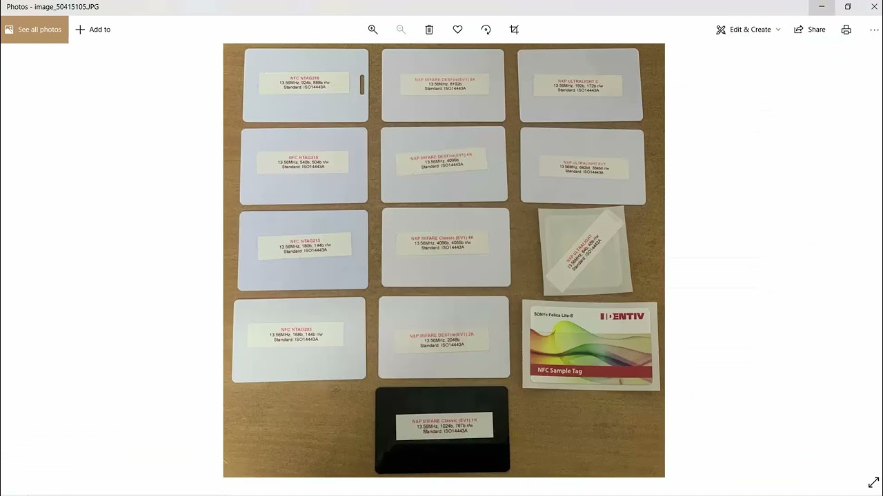 NFC Software Tool Demo (Jence NFC App)
