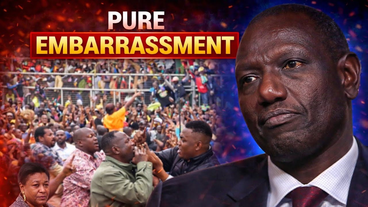 Ruto PANICS After His Allies Got EMBARRASSED In Kiambu With Boos & Heckling