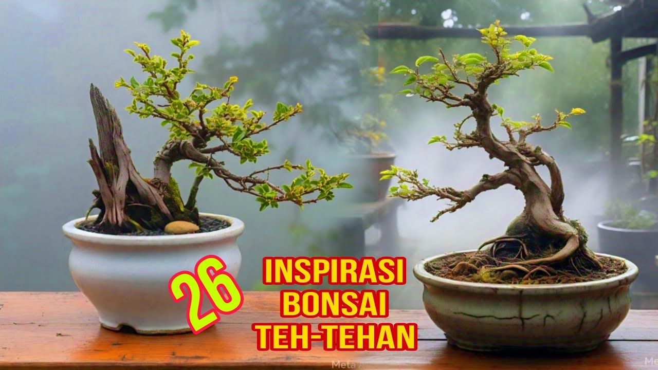 26 Inspirasi Bonsai Teh-tehan 28 Maret 2025