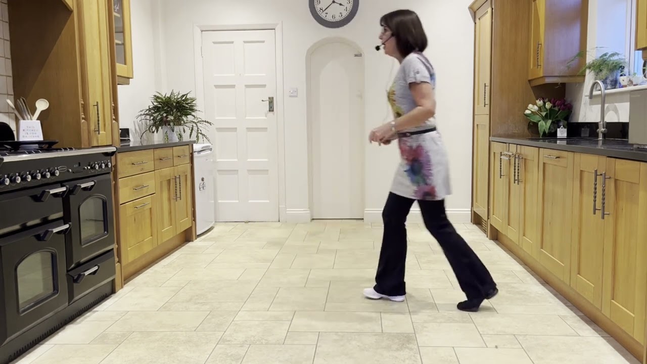 Mona Lisa Line Dance Demo & Practice with Music