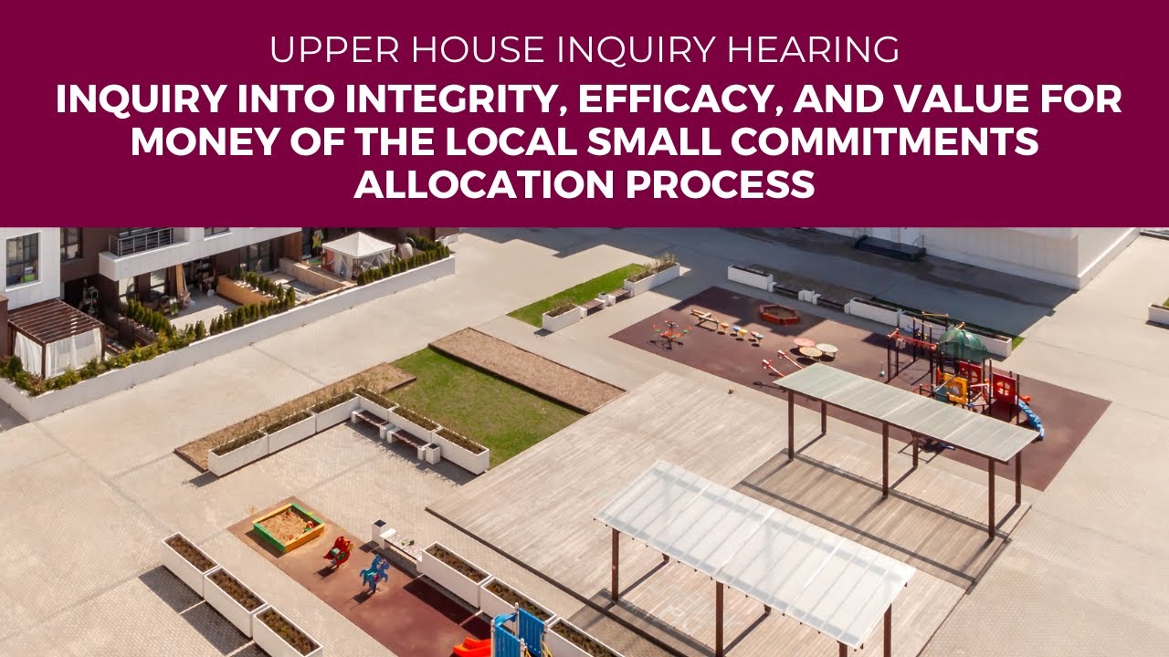 Public Hearing - Local Small Commitments Allocation process - 14 November 2025
