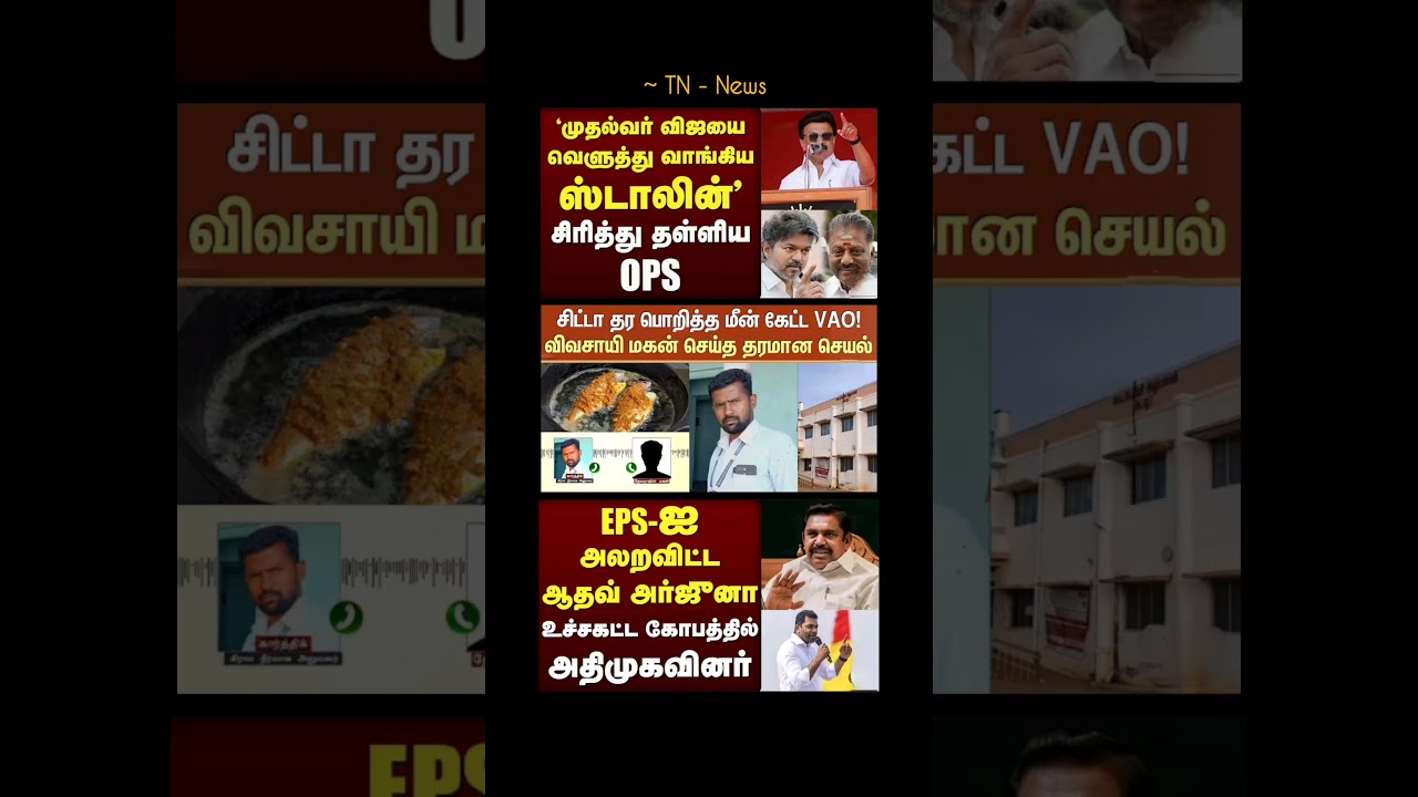TN GOVT:⁠-#tvk#tvkvijay#cmvijay#news#tngovernment#latestnews#dmk#tnpolitics#breakingnews#admk#fypシ