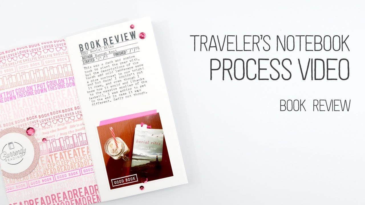 Traveler's Notebook Process // Book Review // Kellie Stamps Release
