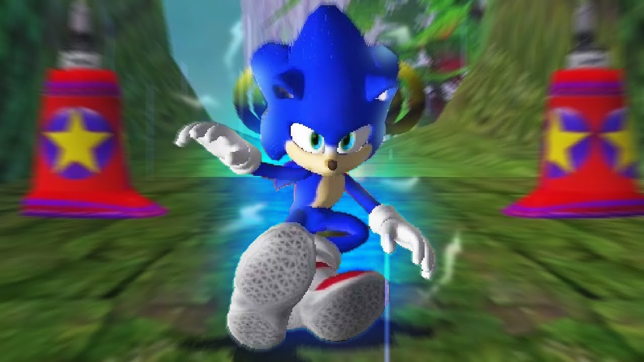 So... Here's Movie Sonic in Sonic Adventure 2