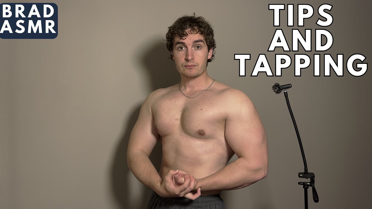 ASMR Gym Bro Muscle Tips and Tapping