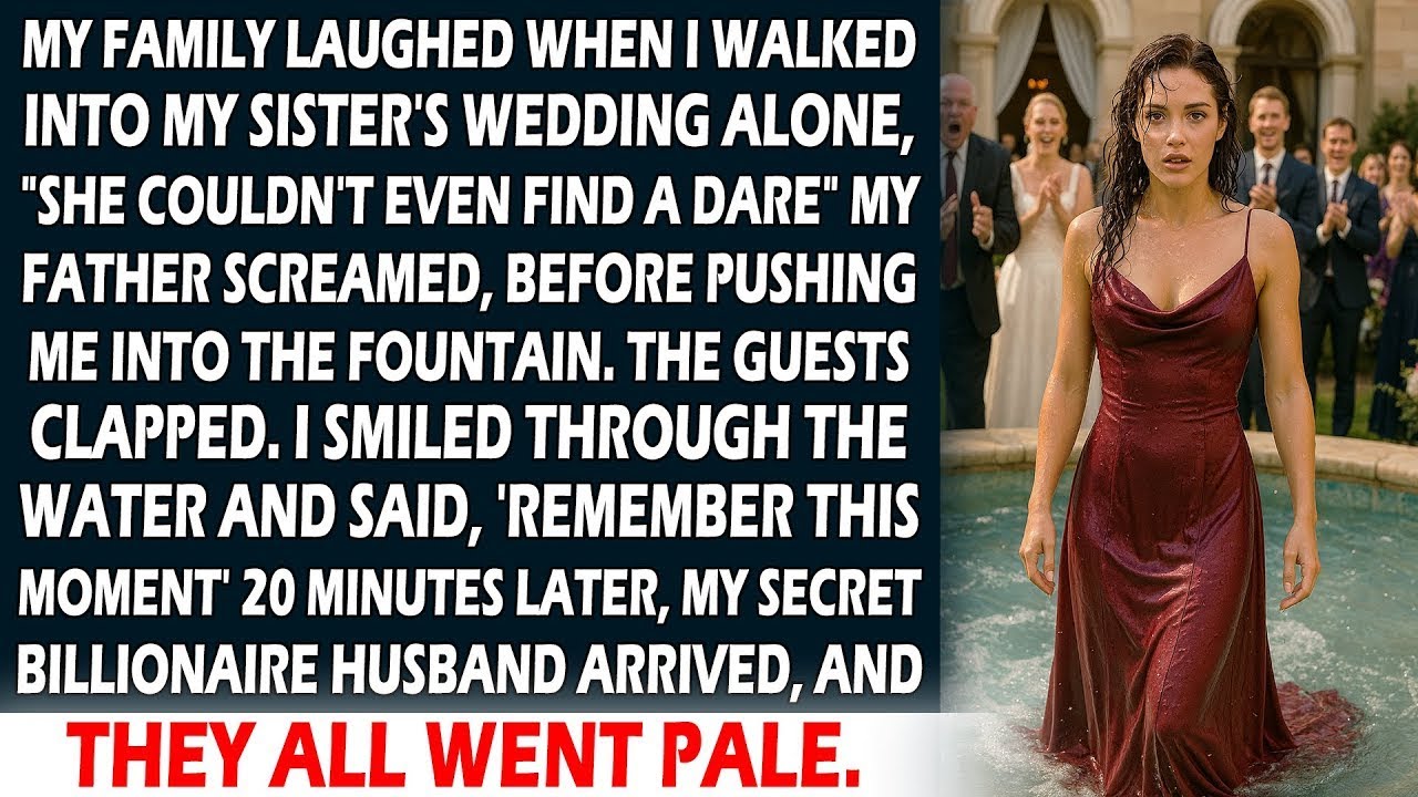 My Family Mocked Me at the Wedding, Then My Billionaire Husband Walked In and...