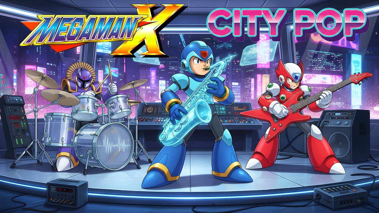 🕺 City Pop - Mega Man X1 Remix Album