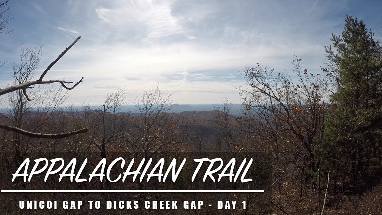 APPALACHIAN TRAIL - UNICOI GAP TO DICKS CREEK GAP