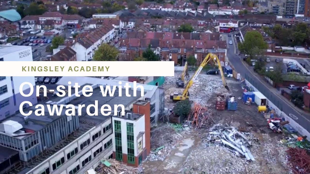 Cawarden on-site at Kingsley Academy, Hounslow