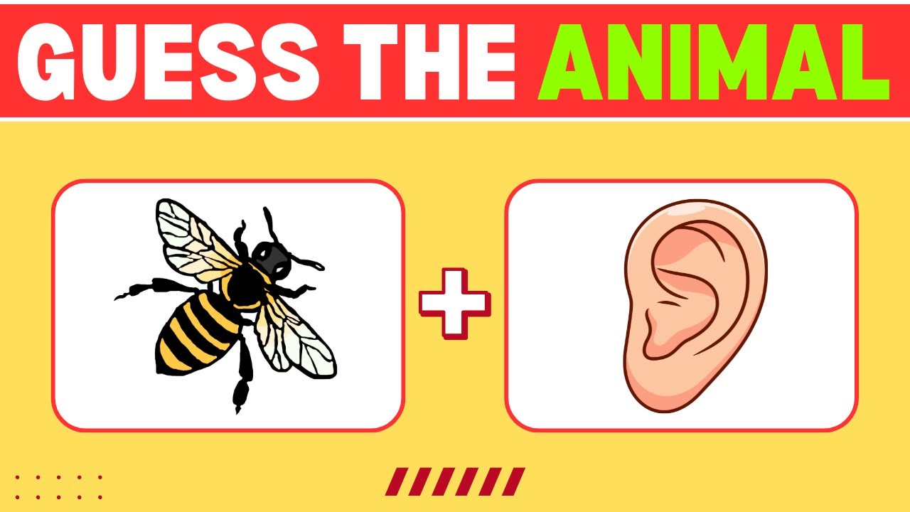 Only Smart People Can Guess These Animals by Emoji 🧠🐾