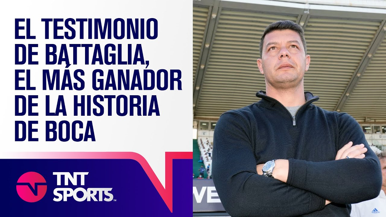 🎤 El TESTIMONIO de SEBASTI&Aacute;N BATTAGLIA, el m&aacute;s GANADOR en la historia de BOCA 🔵🟡