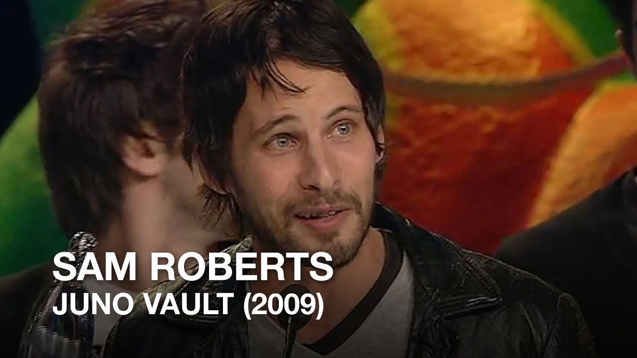 Sam Roberts' heartfelt win for Artist of The Year (2009) | Junos Vault