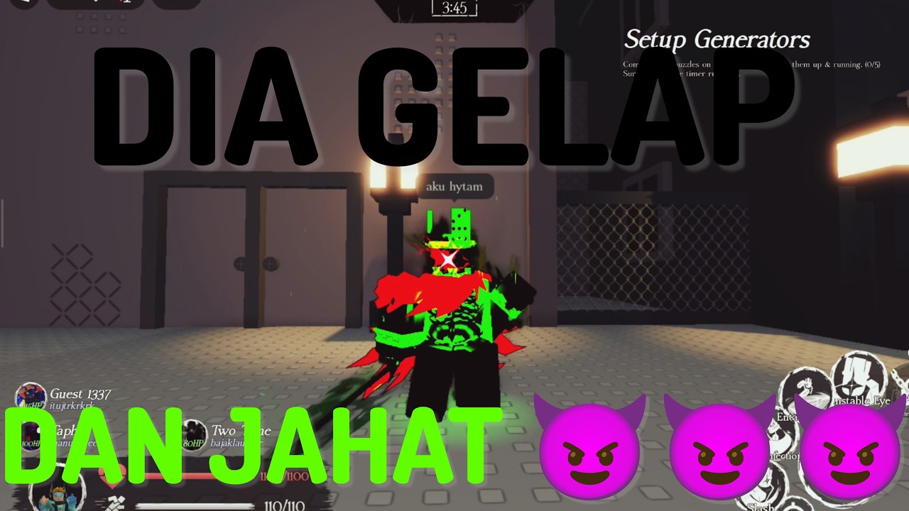 Dia Gelap Dan Jahat😈💀| Roblox Forsaken #2