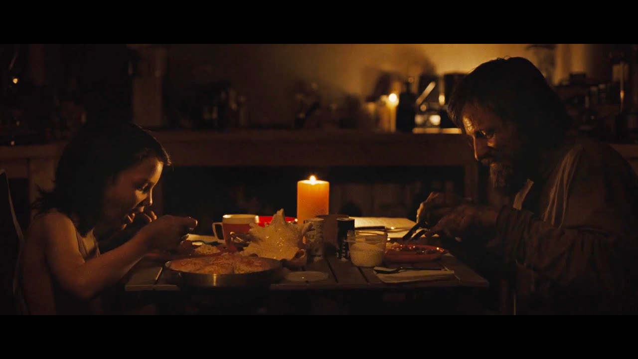 The Road (2009) - Post Apocalyptic Bunker Food Scene