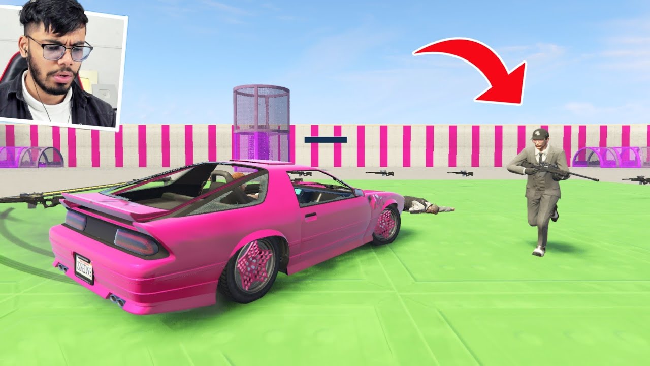 Snipers Vs Cars Chellenge - GTA 5!