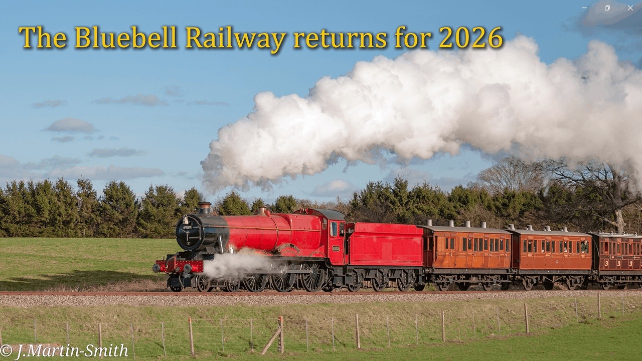 The Bluebell railway returns for 2026