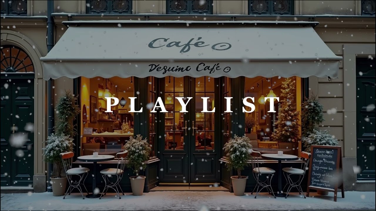𝐏𝐥𝐚𝐲𝐥𝐢𝐬𝐭🎧 그냥 틀어놓으세요. 눈 오는 날 감성 재즈 플리❄️ | Cozy Jazz Piano Music | 카페음악, 매장음악, 라운지음악
