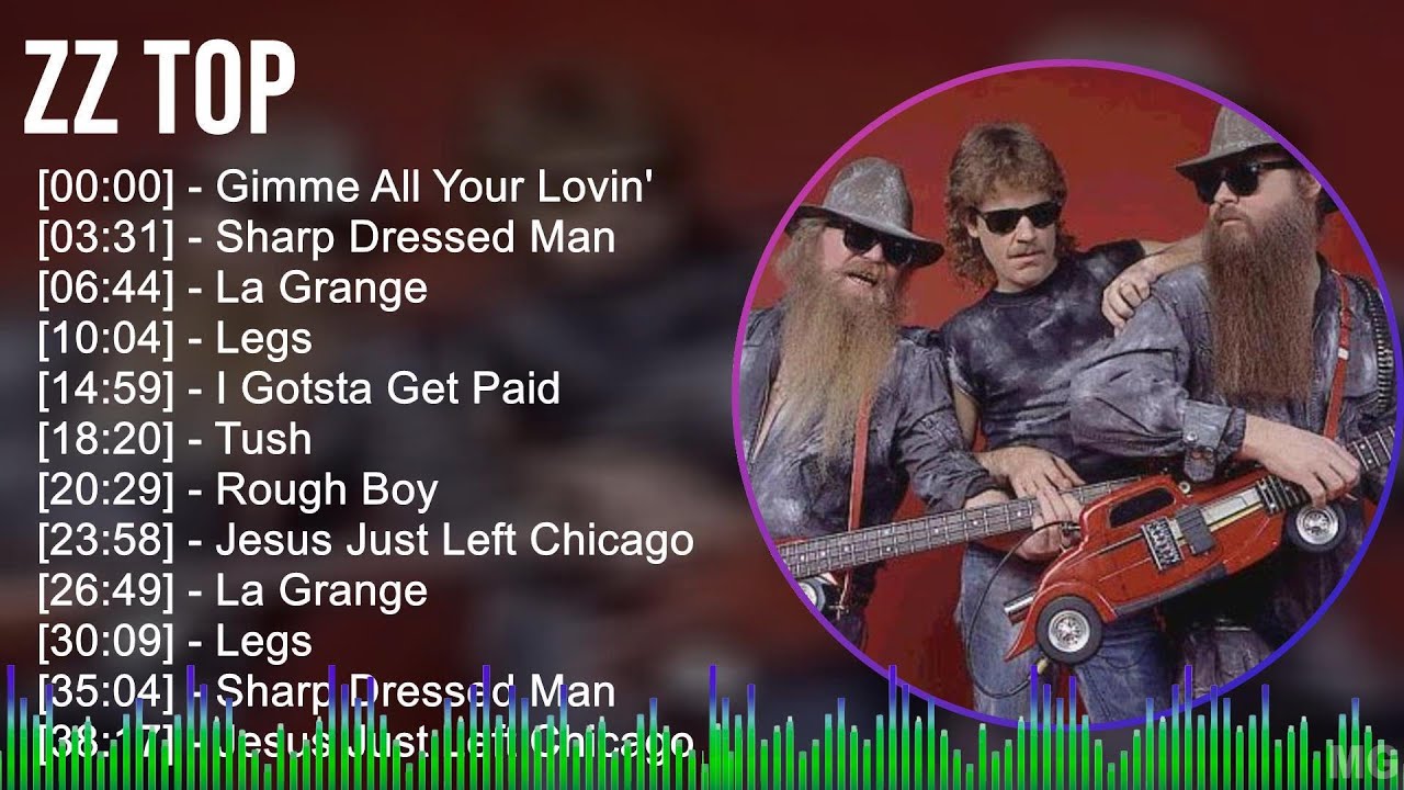 Z Z T o p 2024 MIX Best Collection ~ 1960s Music ~ Top Boogie Rock, Hard Rock, Blues-Rock, Arena...