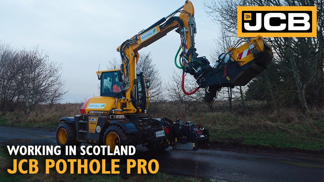 The JCB Pothole Pro in Scotland