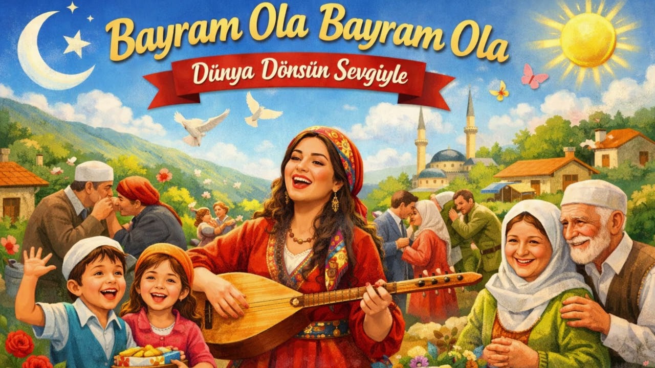 Bayram Ola Bayram Ola | Neşeli Bayram Şarkısı 2026 | Bayramınız Mübarek Olsun