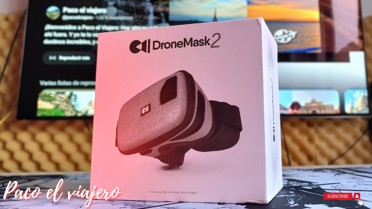 DroneMask2 La Mejor Alternativa a Gafas FPV Unboxing y Prueba de Vuelo  @DroneMask