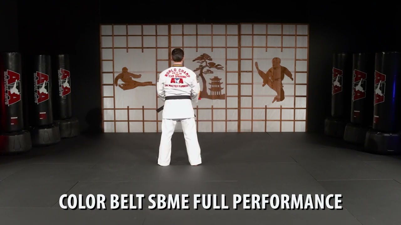 Color Belt SBME Form - Full | ATA Martial Arts