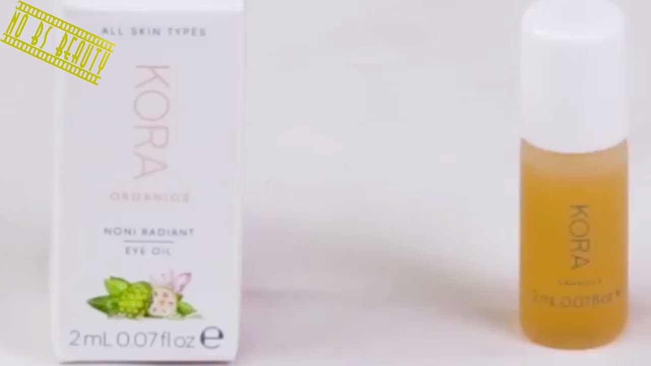 Kora Organics- Noni Radiant Eye Oil Review