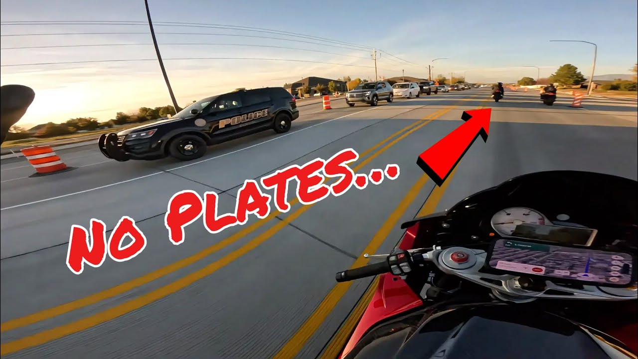 BMW S1000RR With 2 (Not so safe) Riders