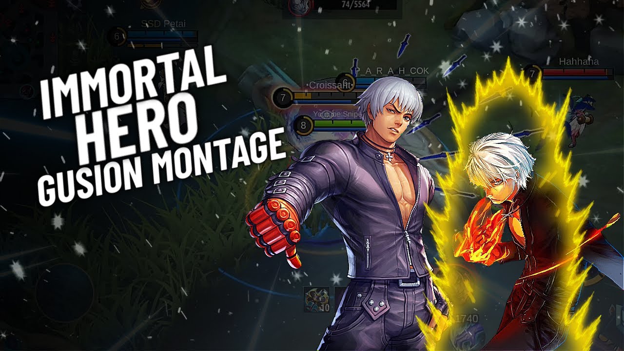 IMMORTAL HERO GUSION MONTAGE #10 | INSANE SPEED & MECHANICS | MLBB