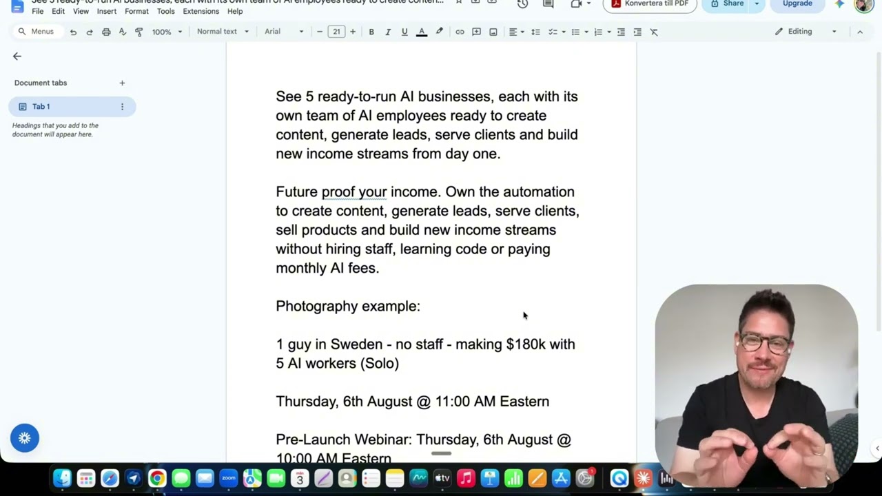 Heads Up! Own an AI business complete with 5 ready-to-run AI businesses.